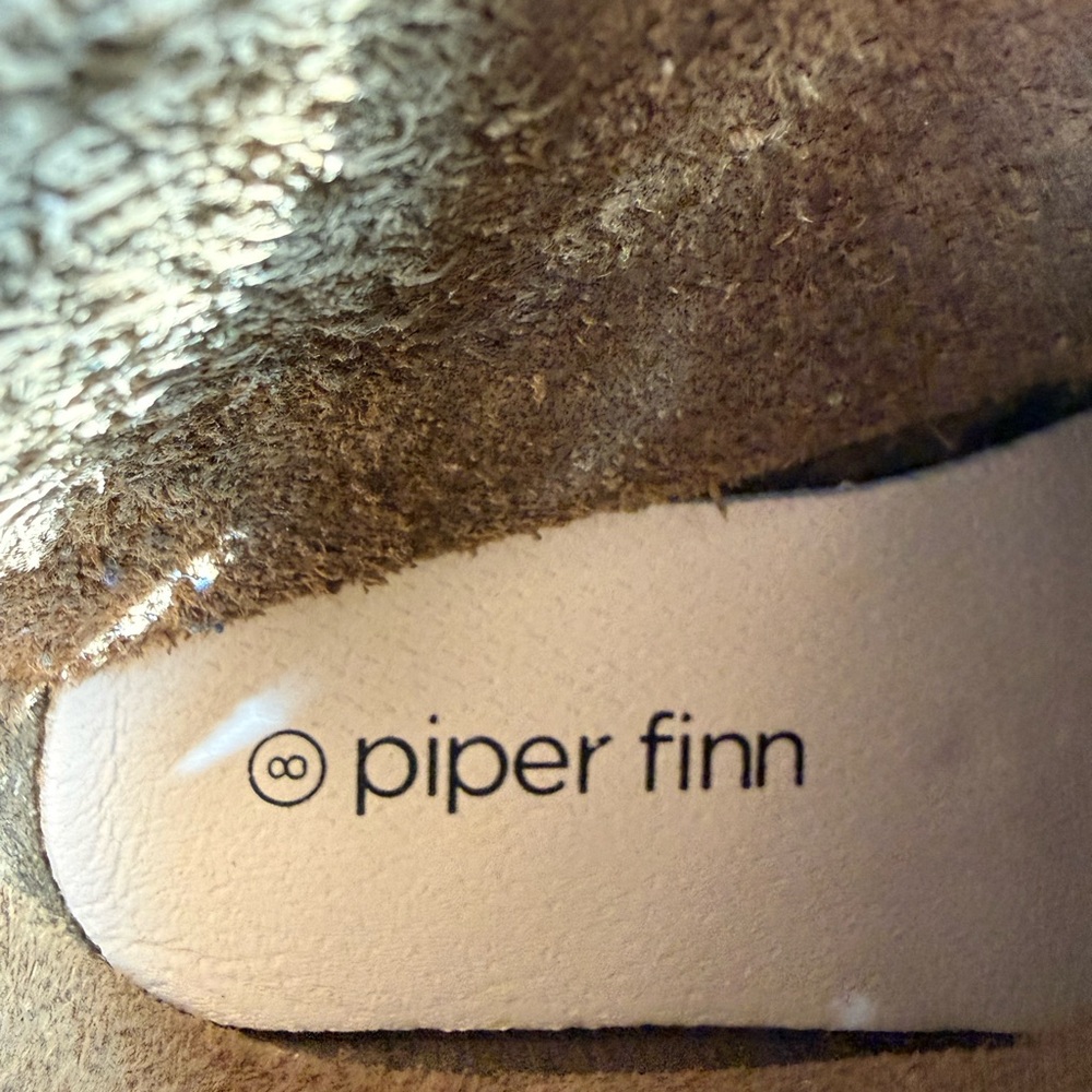 Piper Finn Kids Tan Dress Shoes